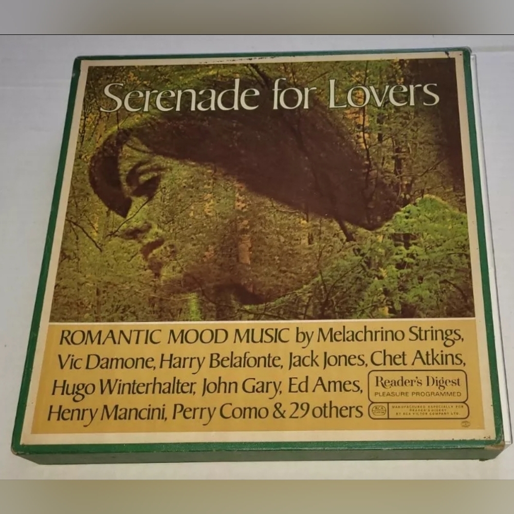 Reader's Digest SERENADE FOR LOVERS 9-Record LP Box Set (1969, Vinyl)